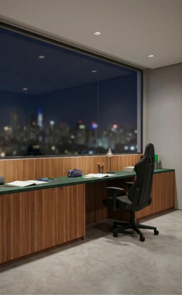 Sala revestida com PFB Orbital — custo de revestimento em Manaus